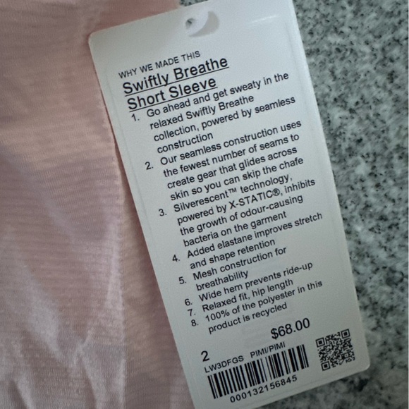 lululemon swiftly breathe short sleeve - Picture 2 of 3